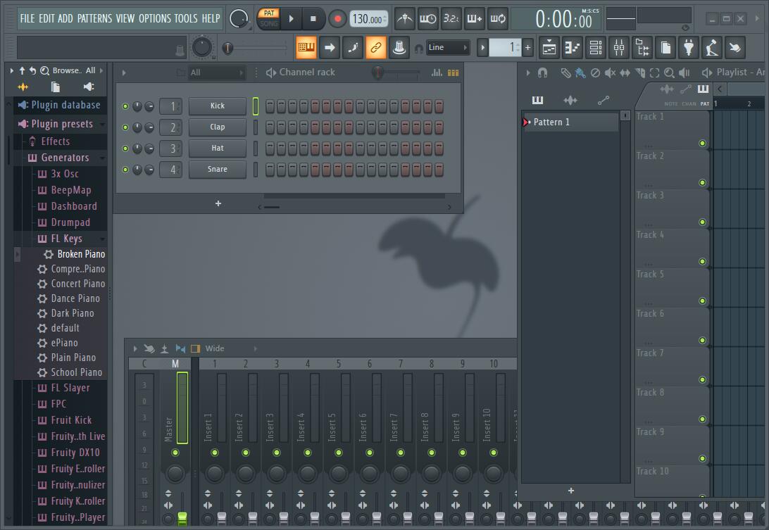 FL Studio 水果软件主界面